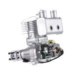 Rcgf Stinger 35cc Re Gasoline Engine 2 Cycle Piston Value Type Support 1908 2010 Prop for Rc Uav Airplane Fixed-wing